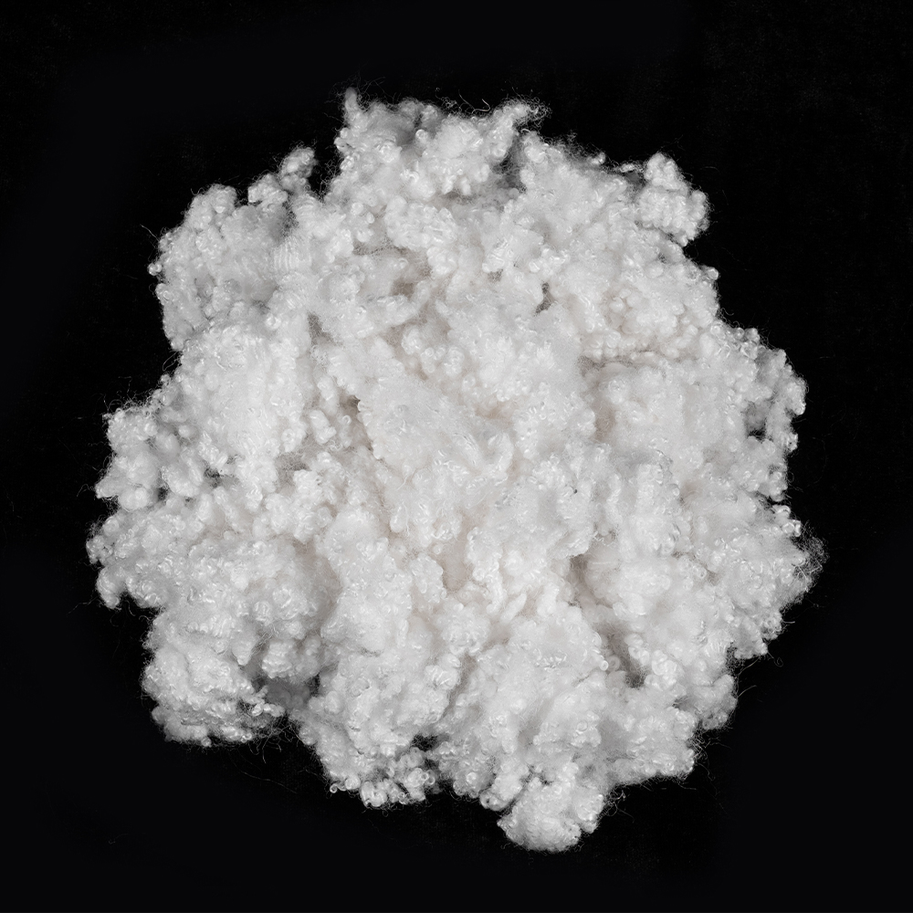 Fibre discontinue de polyesters 7D HCS